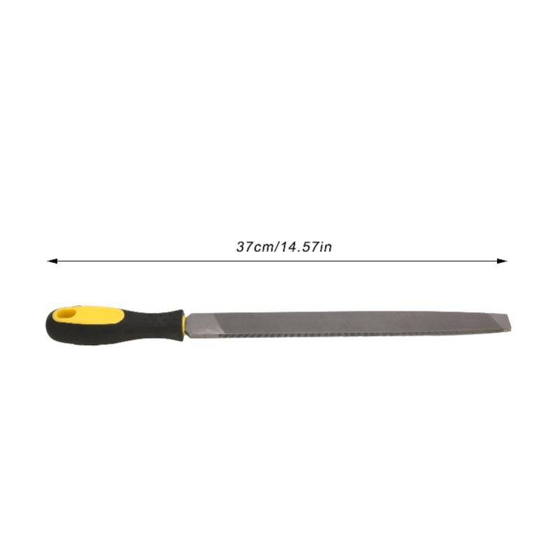 Sharpening File T12 Carbon Tool Steel Strong Hardness Knife File With Antiskid Handle 37cm