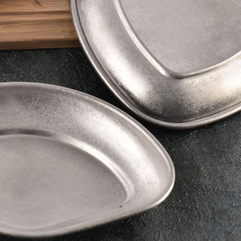 4 Pack Coffee Bean Weighing Plate Functional Coffee Dosing Tray Metal Tray Coffee Bean Plate Gift for Coffee Enthusiasts