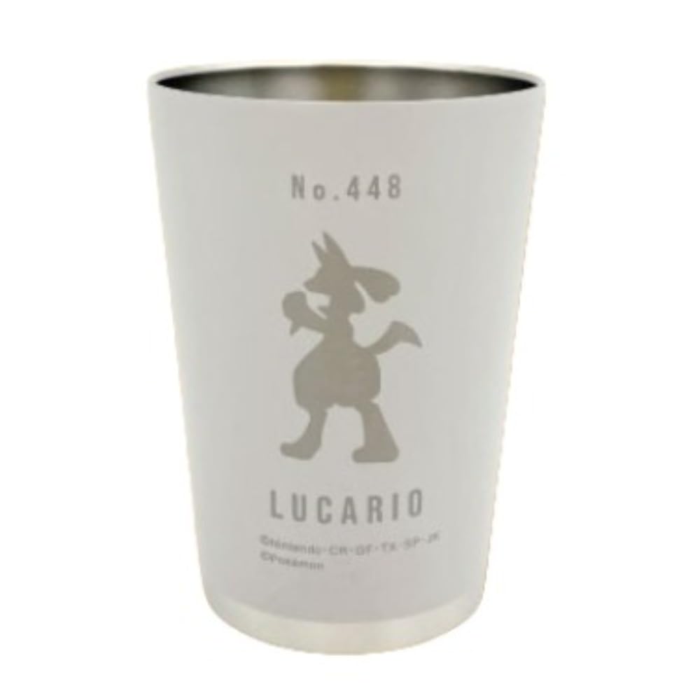 

Marimo Craft Stainless Steel Tumbler x L, Lucario, Pokémon, 86 H120mm, PKM-824