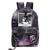 Pop Singer Ariana Grande Ariana Print Chain Webbing Backpack Multipurpose Backpack