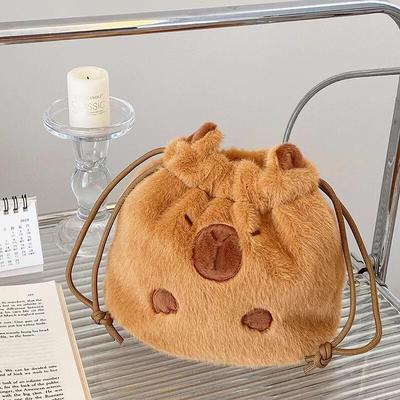 Bookaz Capybara String Pouch