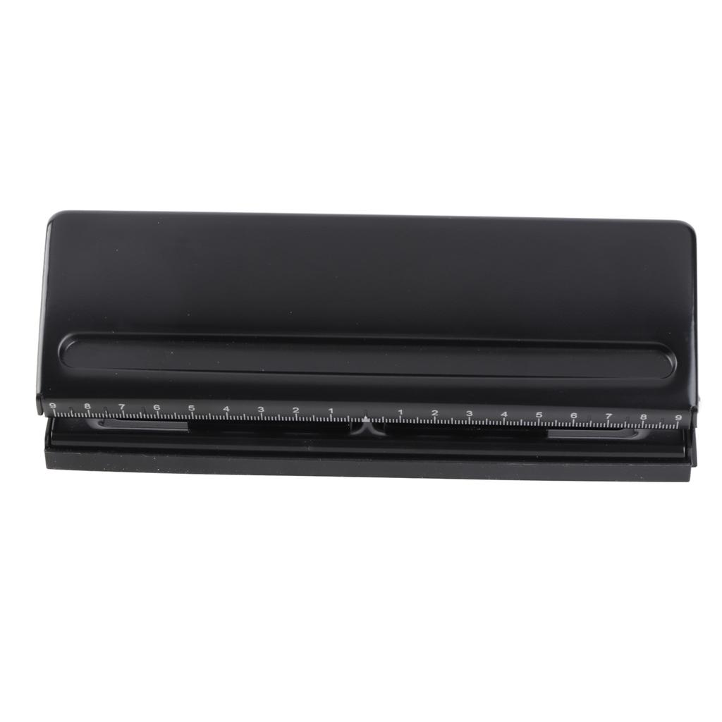 Perforator de Hârtie cu Pas Reglabil 6 Găuri Perforator pentru Legare Hârtie cu Foi Vraite pentru Hârtie A4 A5 A6 B7