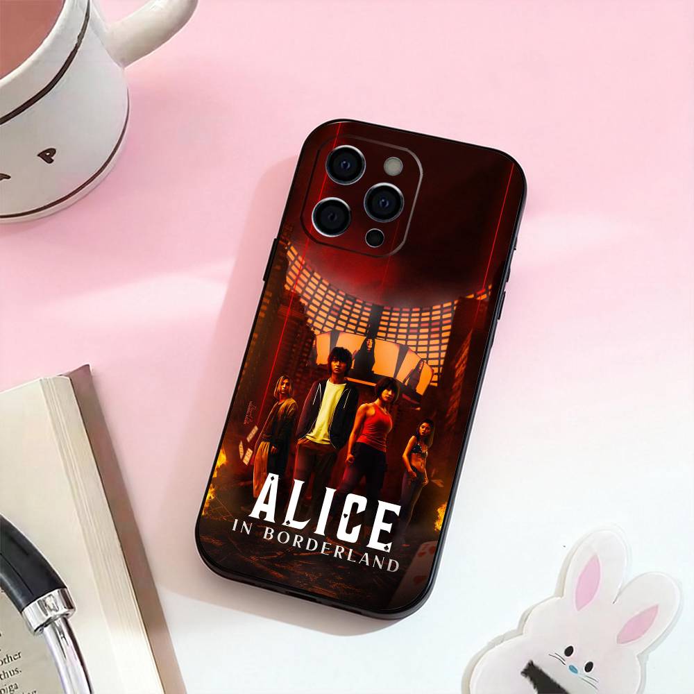 Hot TV Alice In Borderland  Phone Case For iPhone 17,16,15,14,13,12,11 Plus,Pro,Max,XS Silicone Soft Cover