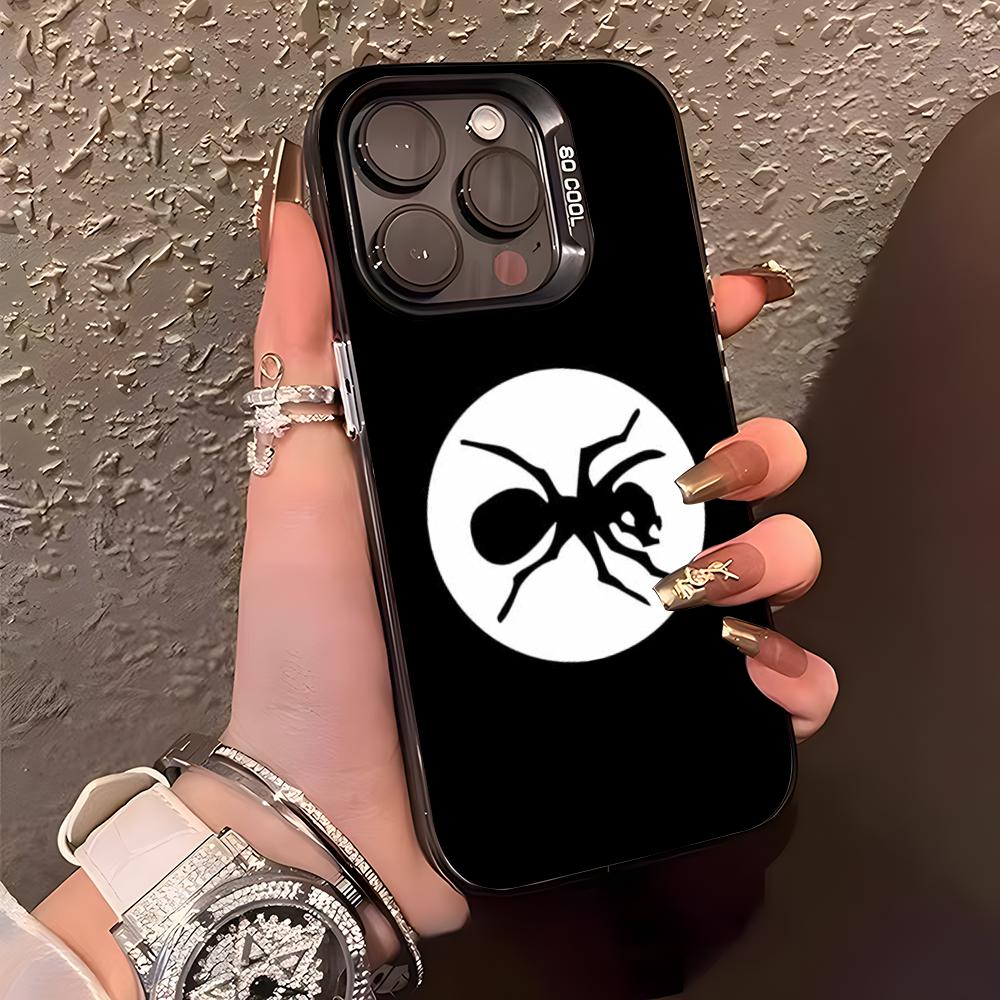 The Prodigy Artist Logo Phone Case For IPhone17 Air 16 15 14 Plus 13 12 11 Pro XS Max Silver Black Bumper Case