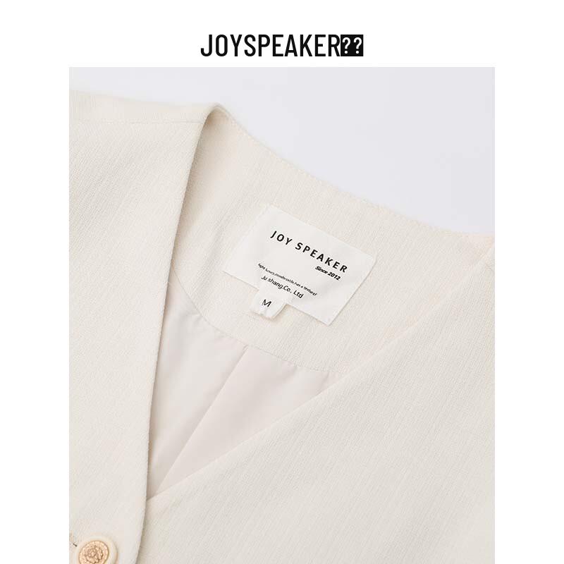 JOY SPEAKER Women's Single-Breasted Blazer