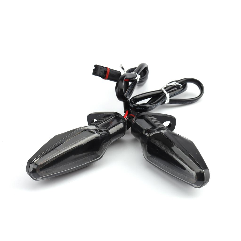 Motocyklowe przednie tylne kierunkowskazy LED, kierunkowskazy, światła do jazdy dziennej, światła hamowania