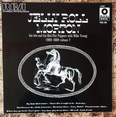 LP Schallplatte JELLY ROLL MORTON, JELLY ROLL MORTO - (1929-1930) Volume 7 741081 RCA 1973 Frankreich Jazz Gebraucht