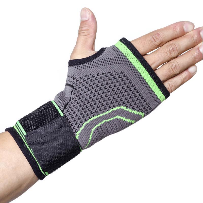 Knitted Wrist Support Sports Gloves