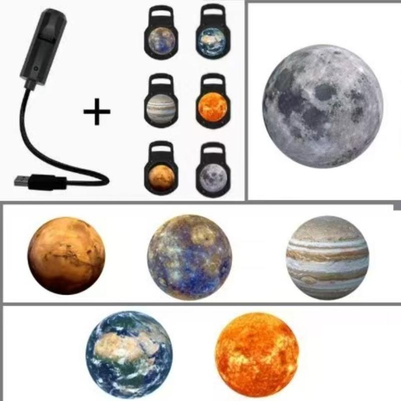 3/6/10 Planet Projection Usb Projection Ceiling Atmosphere Night Light For Walls Ceilings Bedroom Living Room