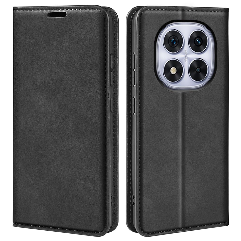 For Xiaomi Redmi Note 14 Pro 5G/Poco X7 5G Case Skin-Touch Leather Wallet Phone Cover