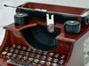 Typewriter Shaped Music Box with Jewelry Drawers