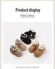 Infant & Toddler Winter Cartoon Cotton Boots - Warm Walking Shoes for Boys & Girls