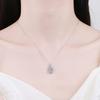 New 925 Sterling Silver Necklace 5A Zircon High Quality Fashion Jewelry For Women Chain Wedding Birthday Party GiftGood product