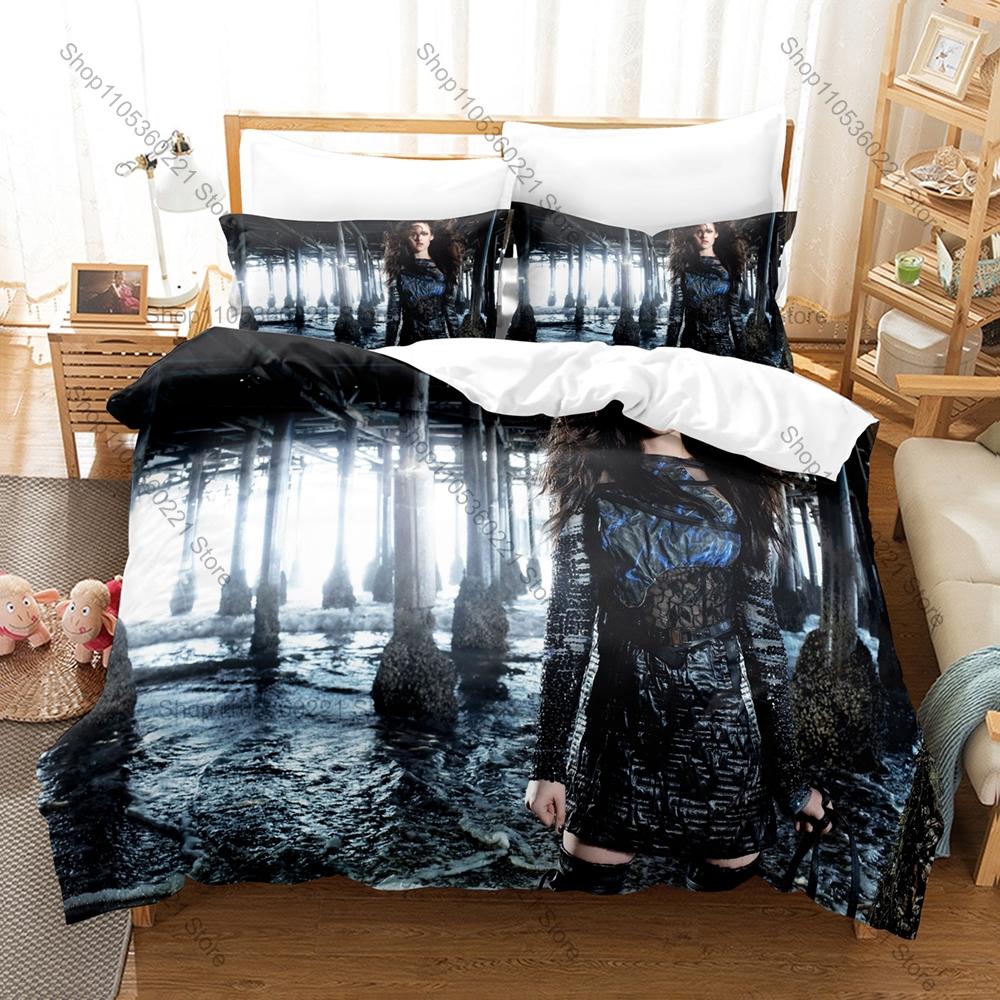Iconic Bella Swan Graphic Kristen Stewart Romantic Fantasy Film Celebrity Bedding Duvet Cover + 2 Pillowcases Teen Movie Fan