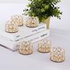 1Pc  Tealight Candle Holders Clear Mini Candlestick Table Centerpiece Wedding Festival Birthday Home Decorations