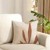 Boho Matisse Coral Lines Cushion Cover Reversible Plush Pillow Cover Soft Fluffy Home Decor for Sofa Bedroom