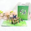 Popular 3D Handmade Christmas Bouquet Greeting Card
