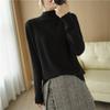 Damegenser MODERN NEW SAGA Vårullgensere Turtleneck strikket genser Høst Dame Jumper Strikket Topp