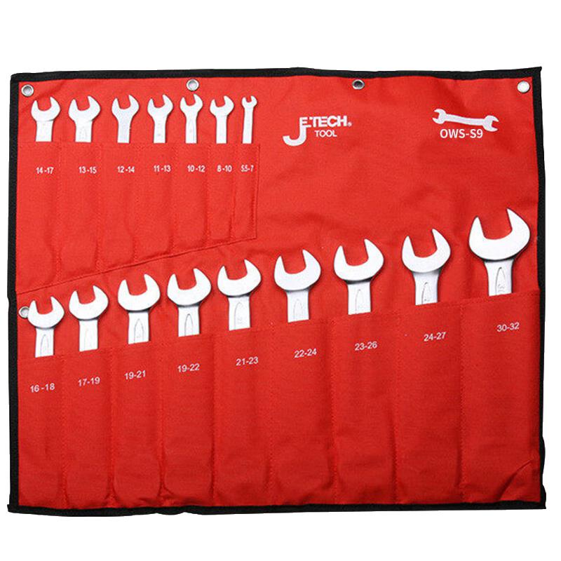 JETECH OWS-S9 Double Open-End Wrench Set