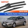 For Toyota Auris 2 Hatchback 2013-2018 2014 2015 Wiper Front&Rear Wiper Blades Windshield Windscreen Window Brushes 26"+14"+10"