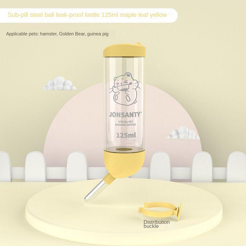 Fuente de bebida para conejo, aparato de agua potable para hámster, Totoro, conejillo de indias, hervidor de bolas especial, botella de suministros