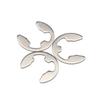 120pcs Stainless Steel Circlip Kit E-Clip/Retaining Ring Washers1.5-10mm for Hardware & Machinery Repair