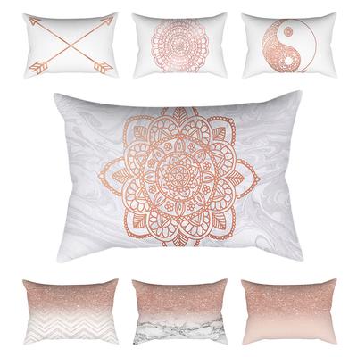 Sagit Rose,Gold,Pink,Cushion,Cover,Square,Pillowcase,Home,Decoration(30cm,*,50cm)