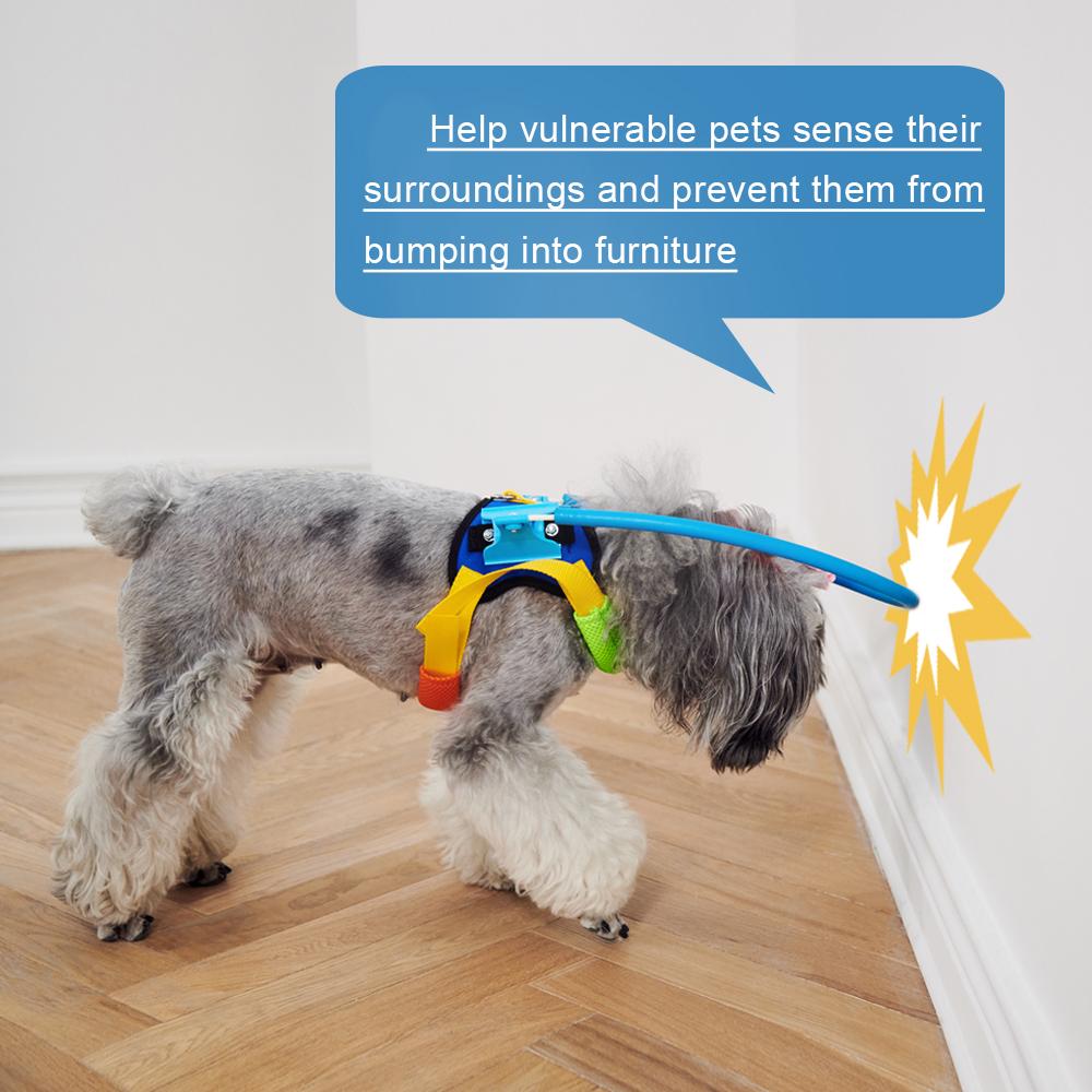 Blinde Hond Halo, Accessoires voor Blinde Honden Blinde Hondentuig Geleidingsapparaat Halo Halsband voor Blinde Honden Anti-botsingsring voor Huisdieren met Reflecterend Effect Blinde Hond Halo, Accessoires voor Blinde Honden Blinde Hondentuig Geleidingsapparaat Halo Halsband voor Blinde Honden Anti-botsingsring voor Huisdieren met Reflecterend Effect