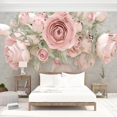 3D Tapete Moderne Blume Wandbild Wohnzimmer Schlafzimmer Romantische Heimdekoration Tapete