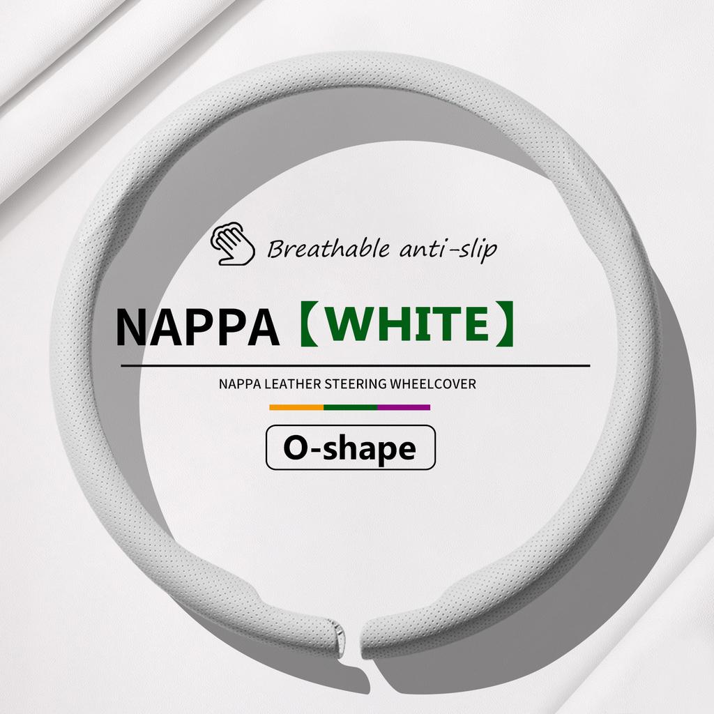 Breathable Leather D cut Auto Steering Wheel Cover For Volkswagen VW Golf 7 MK7 Golf 8 Mk8 Tiguan MK2 Polo Ultra-Thin Non-Slip