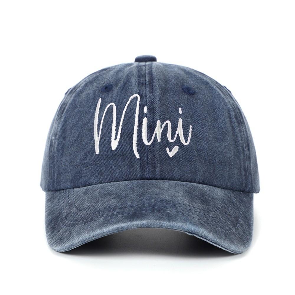 Washed Cotton Parent-child Baseball Hats Vintage Family Baseball Cap Outdoor Sunscreen Hats Gifts