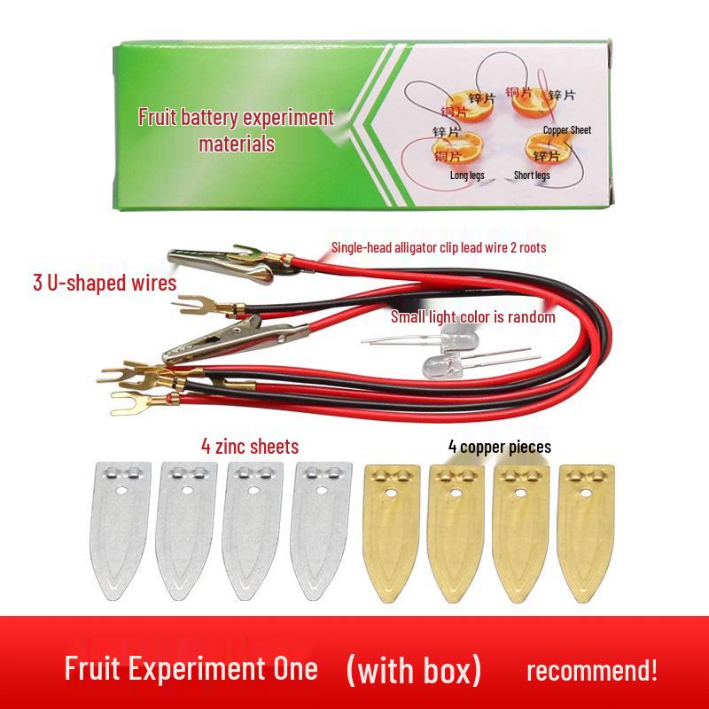 DIY Fruit and Potato Power Generation Kit for Science Experiments