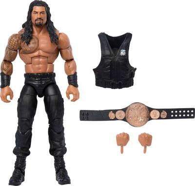 Mattel WWE Elite Action Figures Accessories Greatest Hits 2025 Collectible Roman Reign with 25 Articulation Points Interchangeable Needles & 6-Inch &