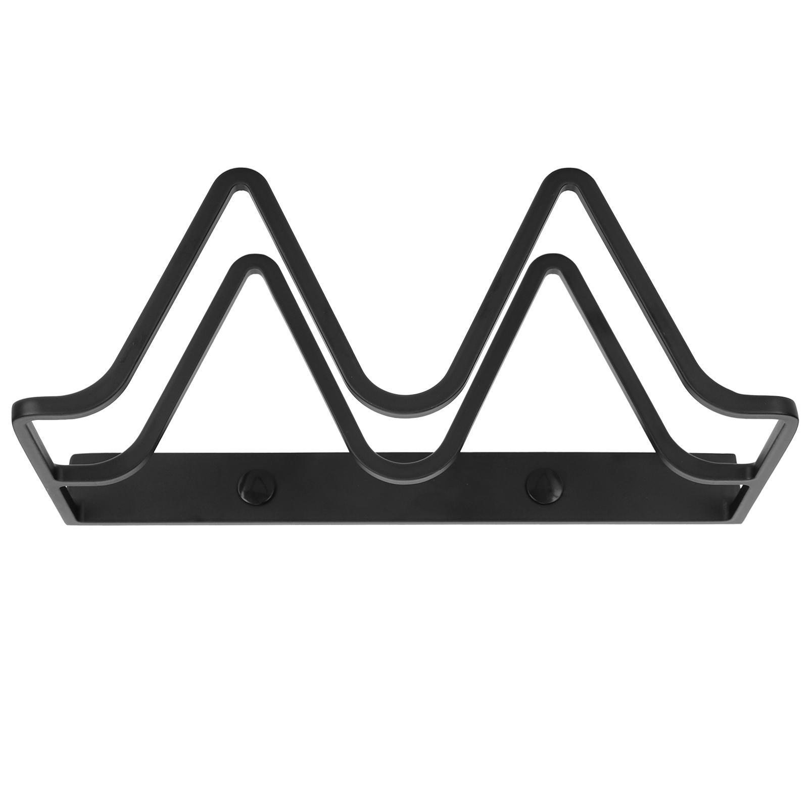 

Space Aluminum Cutting Board Storage Rack Holder Pan Pot Lid Organizer for Home Use