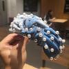 Parel Hoofdband voor Vrouwen Eenvoudige Geknoopte Haarband Mode Hoofddeksel Meisjes Haaraccessoires