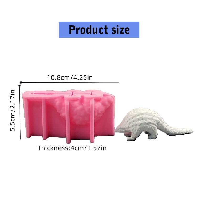 Animal Figurine Silicone Molds for Home Decoration, Plaster Silicone Molds, Epoxy Resin Molds for Plaster Decoration