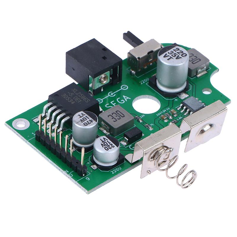 Pre-soldered Dry Lithium Battery Compatible Game Gear GG All Edition Replace Power Supply On Off Board IC Capacitors Repair