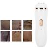 Electric Pedicure Tool Effective Multi Purpose with 1 Brush 2 Replacement Parts Foot Deadskin Remover for Trimming Nails Sharpening Cuticles