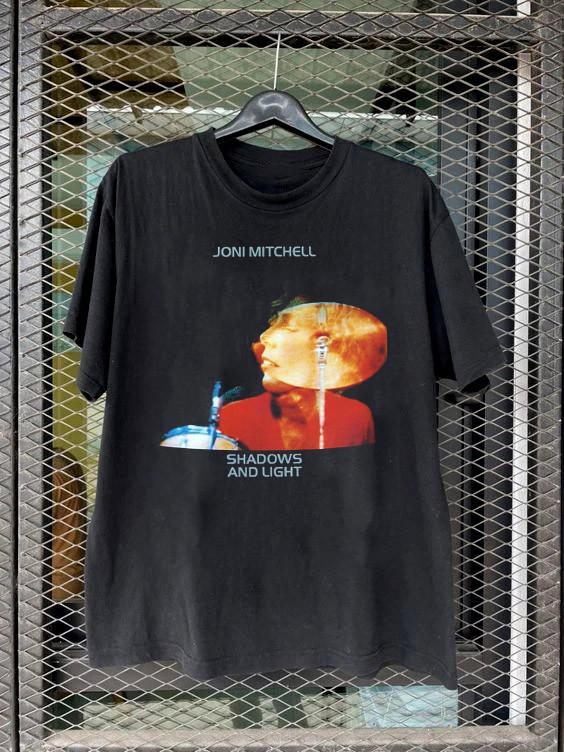 

Joni Mitchell Shadows and Light T Shirt All Size S-5XL AR1456 Unisex T-Shirt S