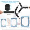 2/4PC Adjustable Elastic Bed Sheet Clips|Prevents Sliding and Movement|Ideal for Beds,Sofas,and Tablecloths, Bedding Accessories