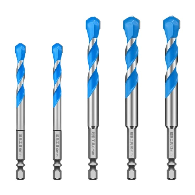 5/5/6/8/10/12mm High Hardness Eccentric Drill Precisions Drilling Glass Cement Metal Ceramic Punching Rock Drill Bit
