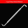 Z- & L-shaped Right Angle Wrench: Dual-Use Phillips, Slotted, Hex, Torx Screwdriver Set