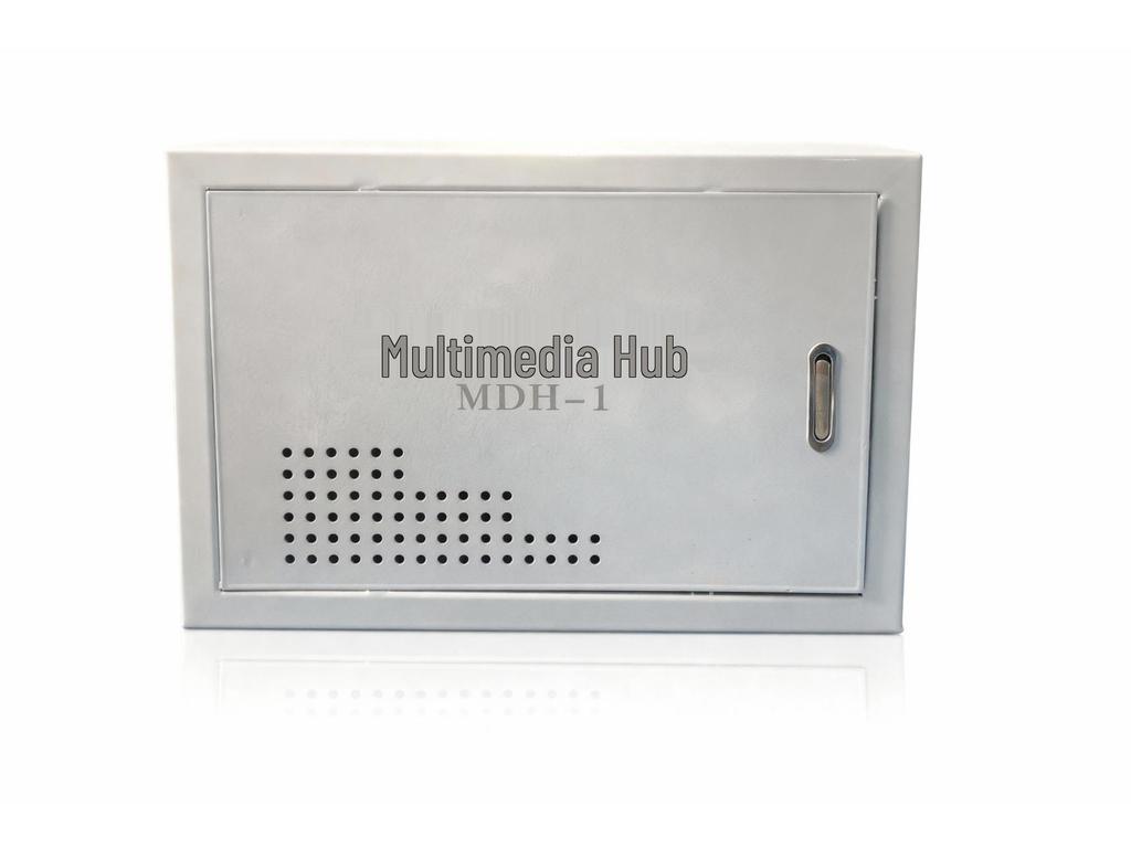 Verdeckter Multimedia-Netzwerk-Hub & Glasfaser-Verteilkasten