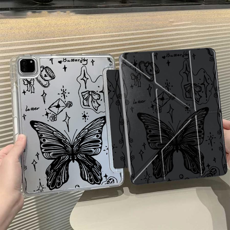 

Чехол для планшета для iPad Air 4 5 M3 M2 1 2 M4 11 дюймов Pro 11-го 10-го 9-го 8-го 7-го 12,9 дюйма Pro 2025 Mini 6 7 Y-Fold Держатель Чехол iPad Mini 7 8.3