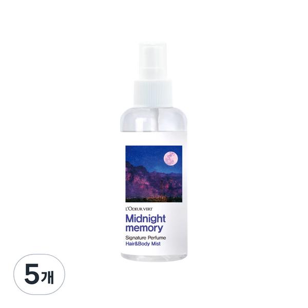 

Спрей для волос и тела Roderbert Midnight Memory, 5, 150 мл