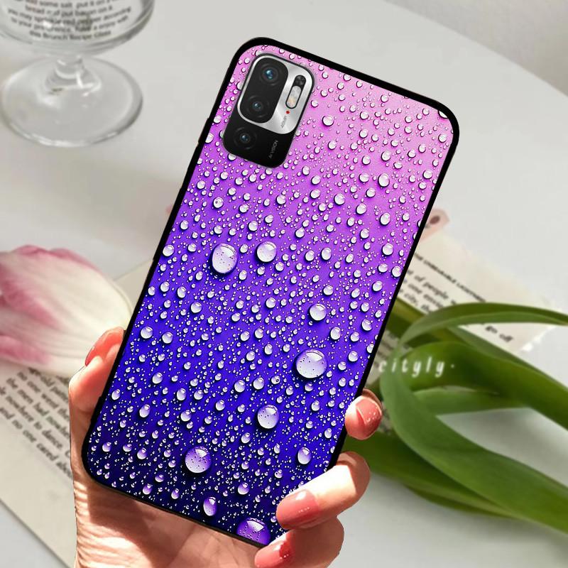 Für Redmi Note 10 5G Hülle M2103K19C Tier Silikon Weiches TPU Handyhüllen Für Xiaomi Poco M3 Pro 5G Stoßfest Bumper Fundas