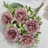 Flower Artificial Peony Wedding Hotel Restaurant Decoration Ornament Desktop