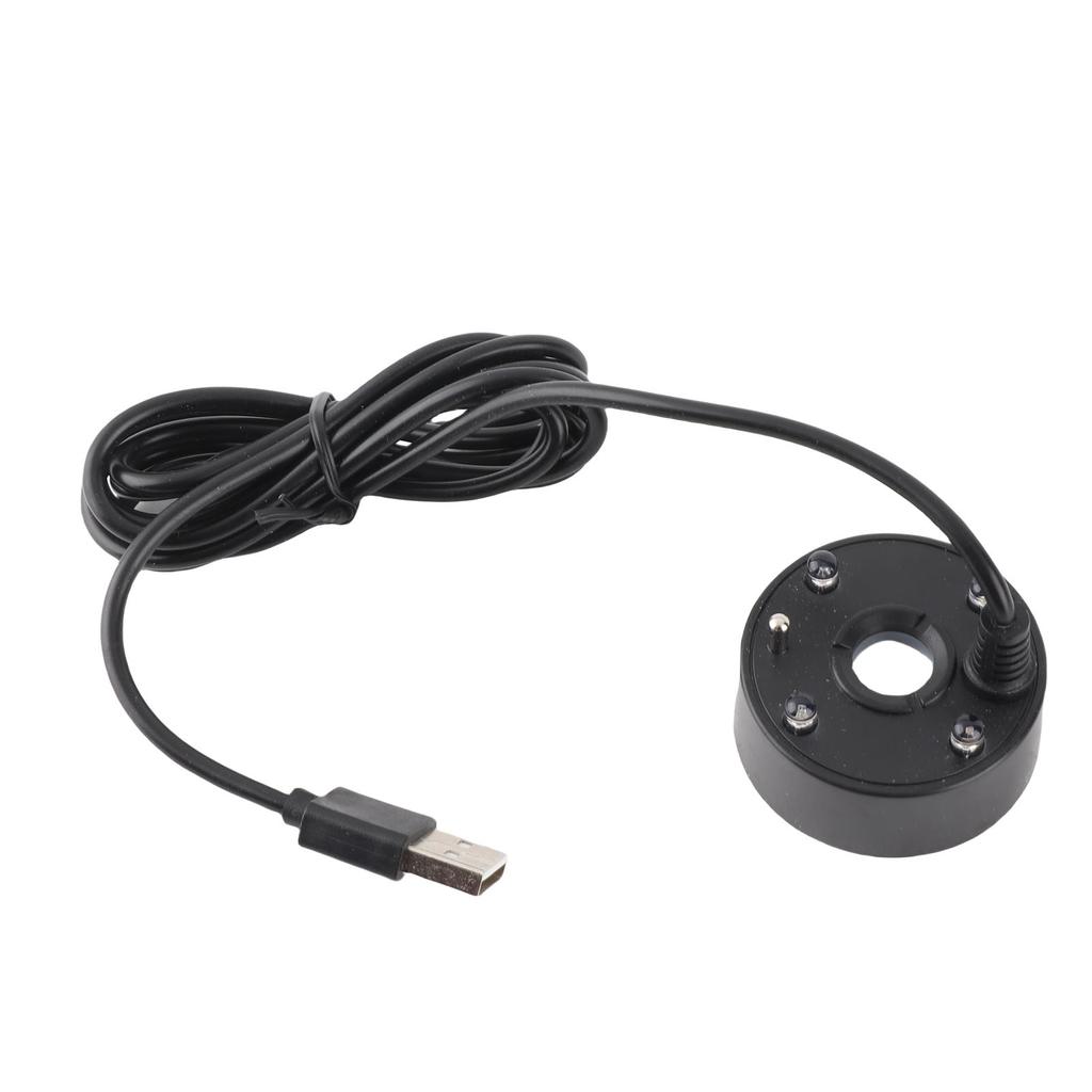 Mist Maker USB Colorful LED Lights 5V   Sound Fountain Atomizer for Pond Rockery Fish   Sink