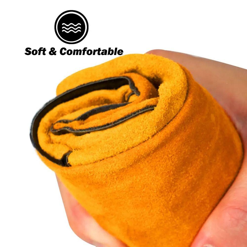 Heat-proof Soldering Gloves Cowhide Welding Gloves New Labor Gloves