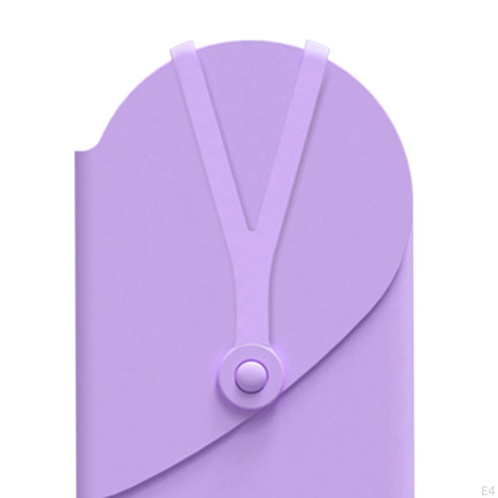 Silicone Heat Resistant Holder Pouch ,2 In 1 ,Heat Mat Hair Tools Bag Straightener